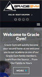Mobile Screenshot of graciegymtexas.com